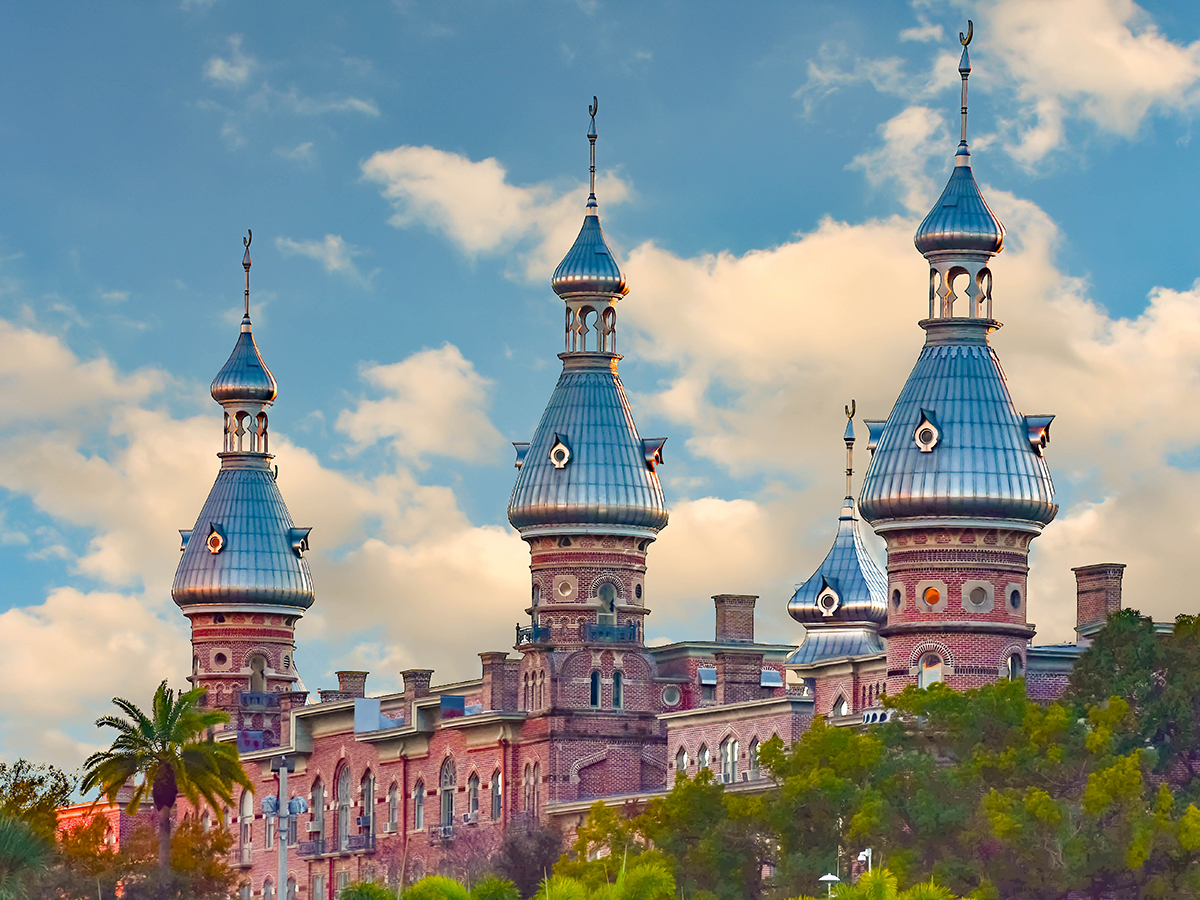 three towers